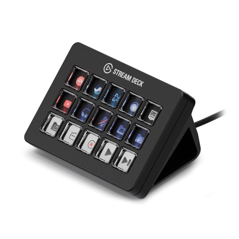 Stream Deck Scissor Keys: OBS、Twitch、Discord、Teams、Photoshopなどに相応うしたカスタマイズ能力のあるなマクロ命令手がかり積み上げるワークフローコントローラー(Windows 10・macOS 13以後相応う)