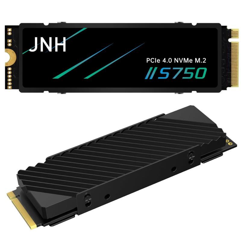 JN D PCIe Gen4x4 M.2 NVMe 2280 ヒートシンク積み上げる なおなお書き5動くこと突き止める済み 高耐久3D ND TLC 50
