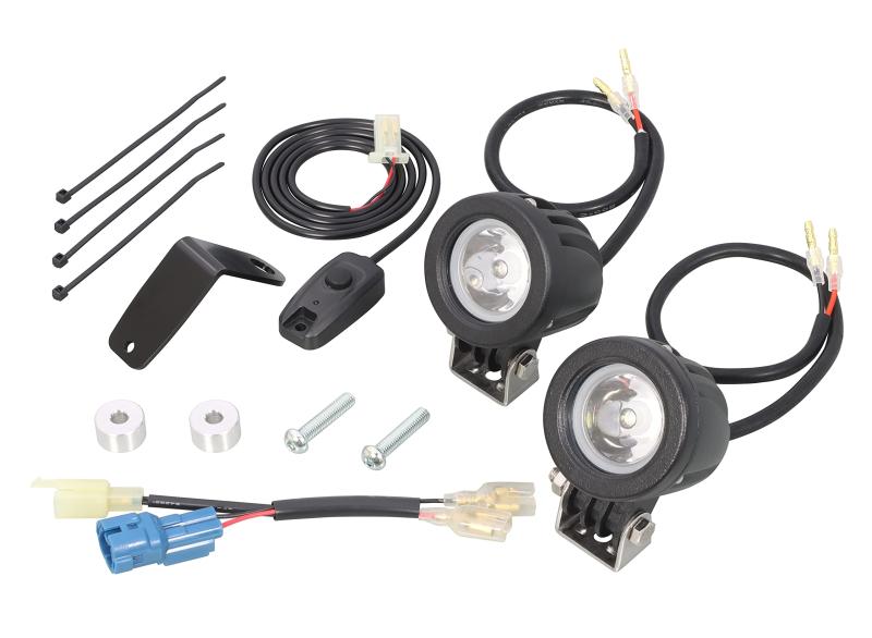 キタコ (K) LEDシャトルビームキット CT125ハンターカブ(JA55) 2灯 ヘッドライトブラケット装着タイプ