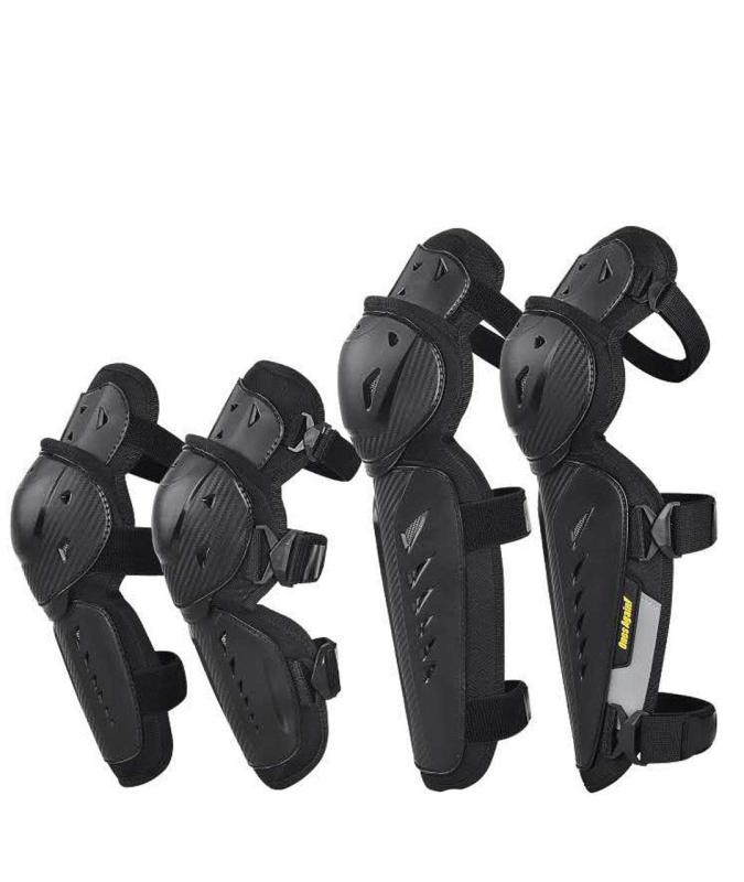 4点セット バイクプロテクター ひざprotector CE認定書所得 膝プロテクター 肘protector 膝ブレース オートバイ乗り膝サポート サイクリング オートバイ レース スクーター レイシングカー ニー