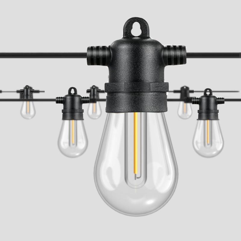 楽天市場】NEWGALE ファイヤーフライ LED ストリングライト 12m 20球