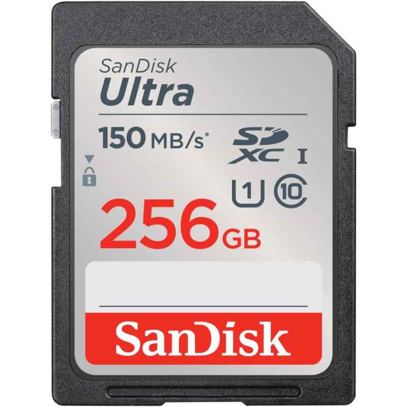 256GB Ultra SDXC US-I Memory Card - to 150MB/s, C10, U1, Full D, SD Card - SDSDU-256G-GN6IN|cocoluna31