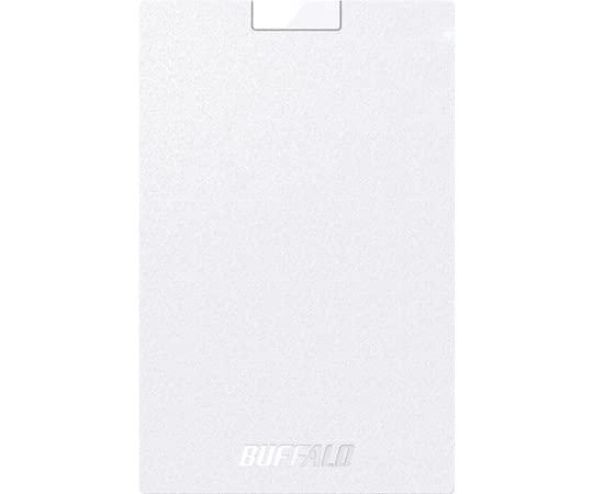 BUFFALO USB3.2 Gen1 携帯型D Type-A 500GB 白いこと D-PG500U3-