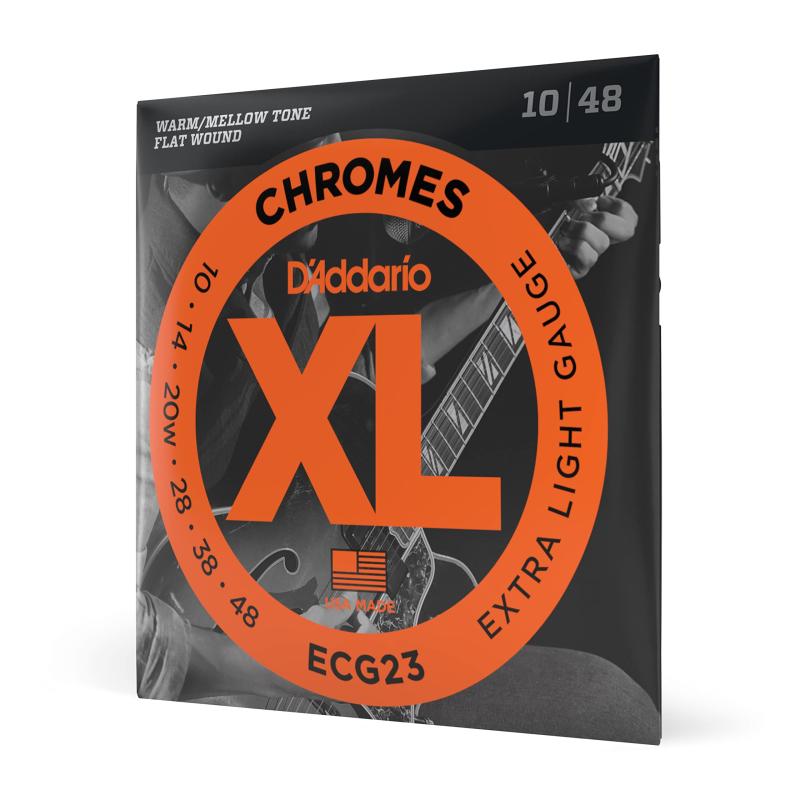 D'Addario ダダリオ エレキ弦 XL Chromes フラットワウンド |cocoluna31