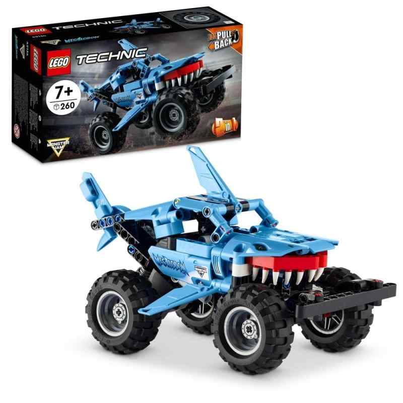 レゴ(LEGO) 技法  Jam(TM) メガロドン(TM) 42134 遊び道具 差しつかえる 差し上げ物 貨物自動車 STEM 知育 お坊っちゃん 7歳以上