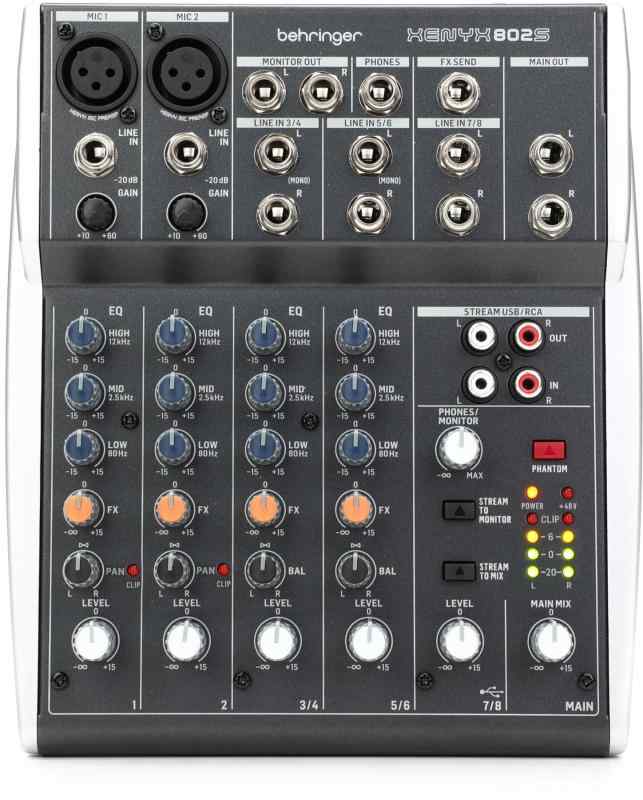 ベリンガー アナログミキサー XENYX 802S｜cocoluna31 14,875円