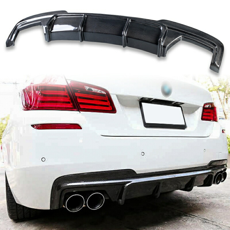 楽天市場】BMW F10/F11 M-sport リアディフューザー片側出し
