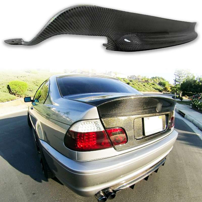 BMW用 3シリーズ E46 Mスポーツ Mテク2専用 カーボン リア ディフューザー 1998-2007【___OCS】