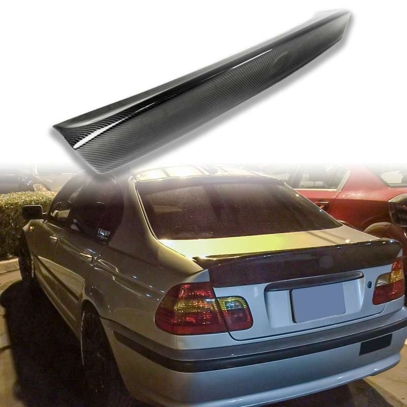 BMW用 E46 セダン用 1998-2005 カーボン トランク スポイラー CSL【___OCS】