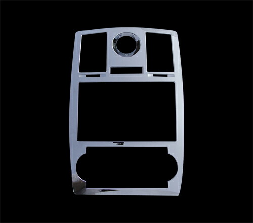 クライスラー用 300C クロームメッキ ラジオフェイスプレートセンターコンソールパネル【___OCS】｜TitoSoy