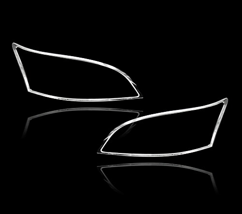 レクサス用 LS460用 2012+ クロームメッキ フロントランプリム ヘッドライト トリム ヘッドランプリム ベゼルカバー【___OCS】｜TitoSoy