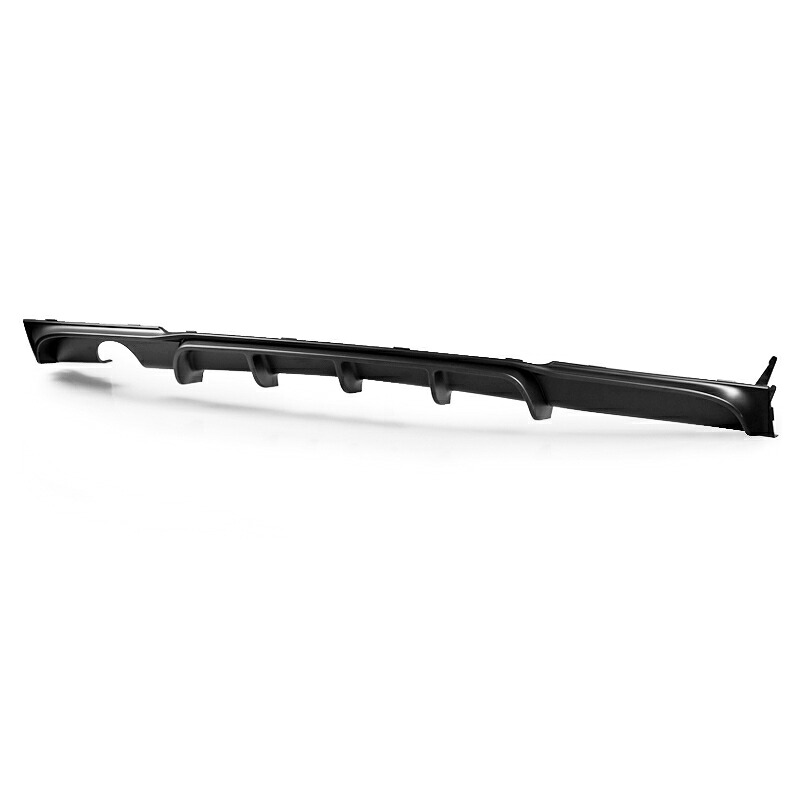BMW用 F30 F31用 シングルサイドシングルエキゾースト用PスタイルPPリアバンパーディフューザー【___OCS】
