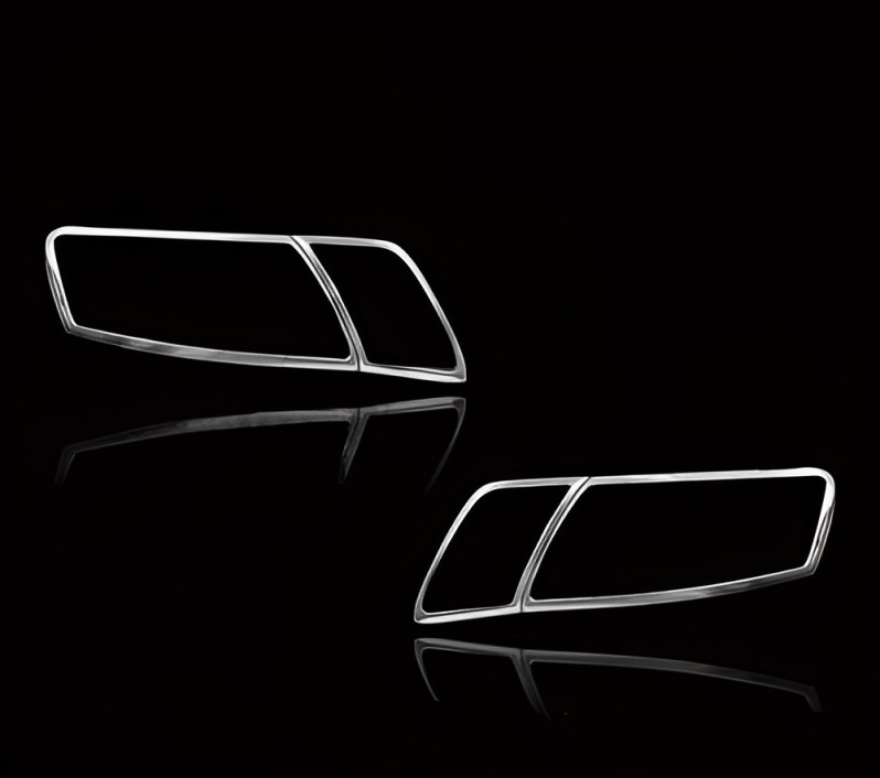 トヨタ用 カムリ 8代目 XV40型 前期用 2006-2009 クロームメッキ テールランプリム リアランプリム テールライト トリム ベゼルカバー【___OCS】