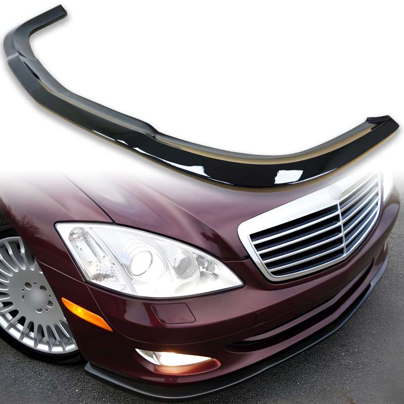 純正色塗装 メルセデスベンツ用 Sクラス W221 前期モデル用 フロントリップスポイラー 2007-2009 FRP材質 C【___OCS】