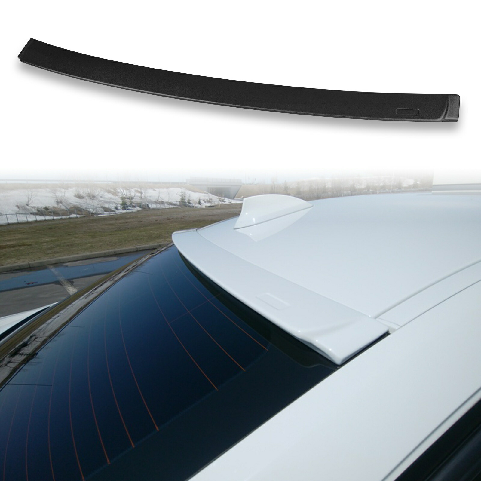 純正色塗装 ABS製 ルーフ スポイラー BMW用 3シリーズ F30 セダン 外装 エアロ パーツ 両面テープ取付【___OCS】 20,000円