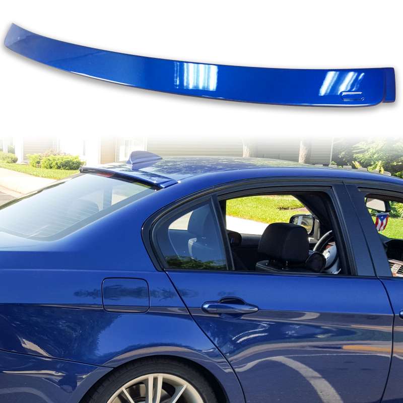 純正色塗装 BMW用 3シリーズ E90用 リア ルーフスポイラー 2005-2011 ABS材質 AC【___OCS】 15,263円