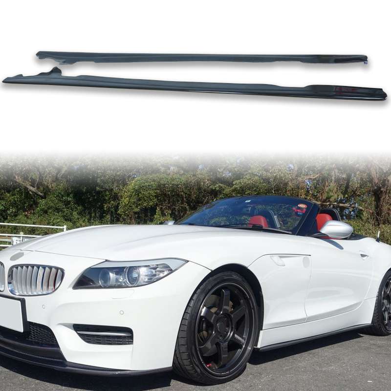 純正色塗装 用 E89 Z4 Mスポーツ用 サイドスカート エクステンション スポイラー 左右セット 2009-2016 3【___OCS】