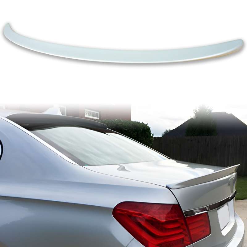 純正色塗装 BMW用 7シリーズ F01 F02用 リア トランク スポイラー 2009-2015 FRP材質 AC【___OCS】