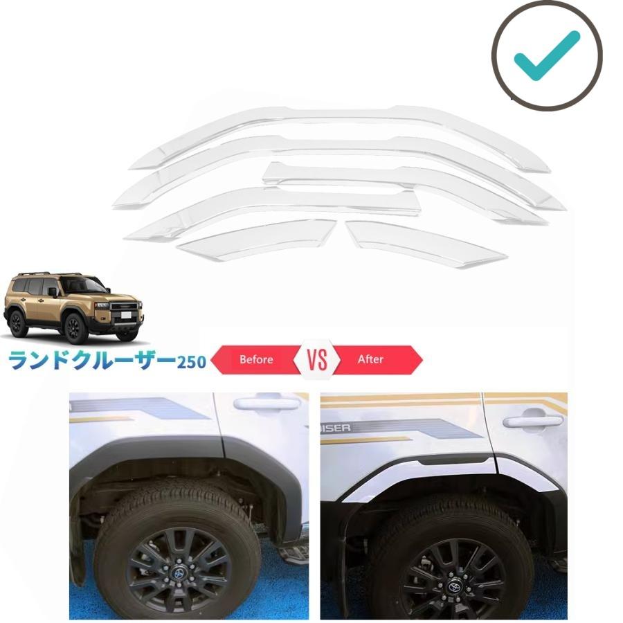 ランクル250 フェンダーカバー 新型ランドクルーザー ラVX GX ZX 外装 パーツ|TIYA