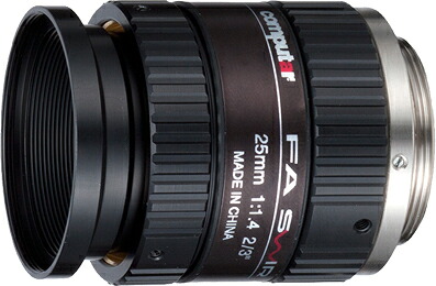 CCTVレンズ CBC(computar) M2514-SW SWIR(短波赤外線)対応 焦点距離 25mm C-mount｜エムワンチヨトク