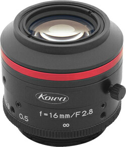 CCTVレンズ 興和(KOWA：コーワ)LM16JC5MC 焦点距離 16mm 5メガピクセル 2/3”型 Cマウント