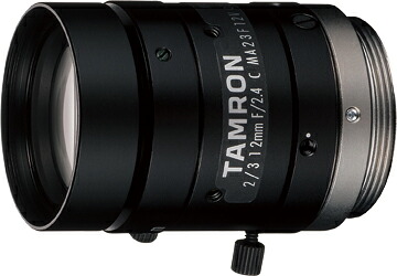 CCTVレンズ TAMRON (タムロン) MA23F12V 焦点距離12mm 2/3"型対応 8メガピクセル Cマウント｜エムワンチヨトク