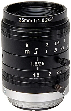 CCTVレンズ Tokina（トキナー） KCM-2518UMP8 (TC2518-8MP)25mm 2/3"型 8メガ対応 Cマウント｜エムワンチヨトク 34,845円