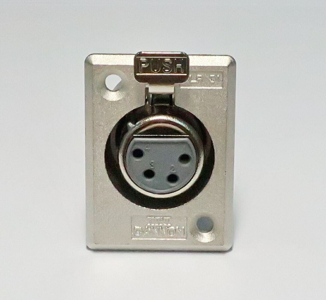 楽天市場】ITTキャノン XLRシリーズコネクター XLR4-12C