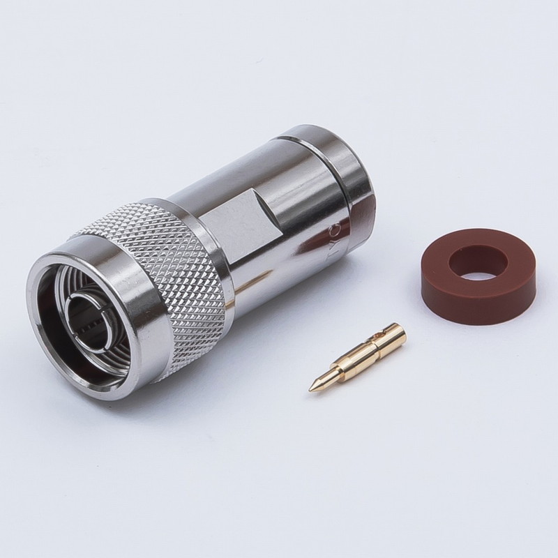 【カナレ BCP-LC3F 】×7個 CANALE 75Ω L型BNC圧着プラグ 75ΩBNC型プラグ [圧着式][L型] | コネクタ | カナレ電気