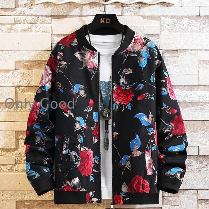 美品✨希少XL 24karats リバーシブルスタジャン　黒　花柄　ワッペン ff0829-jytr154_183.jpg