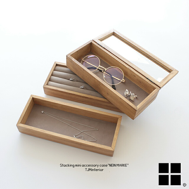 楽天市場】ミニアクセサリーケース 3段 スタッキングアクセサリー