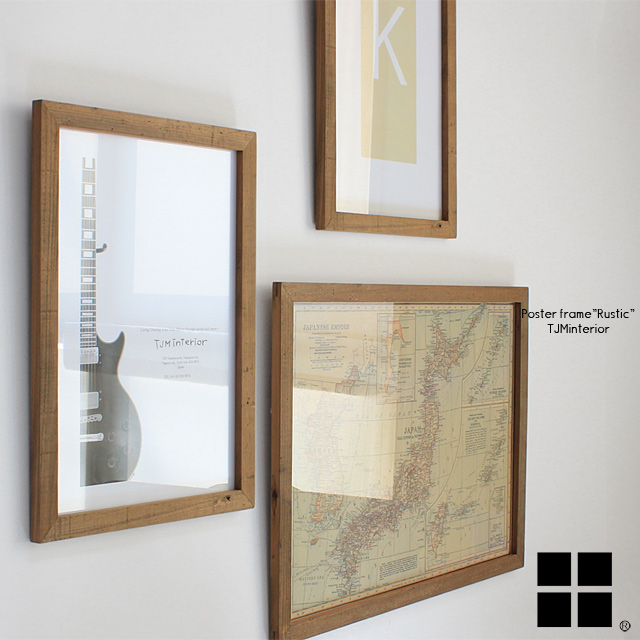 古材額縁　A3サイズ　ポスターフレーム 古材フレーム A3サイズ | ET-OT008-05-G019 | フレーム・額縁 | その他