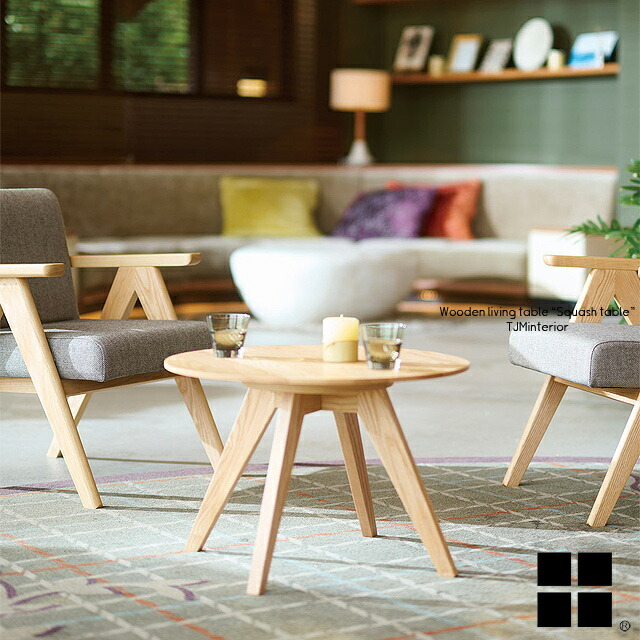 楽天市場】リビング用家具 ティーテーブル 円型 サイドテーブル ロー