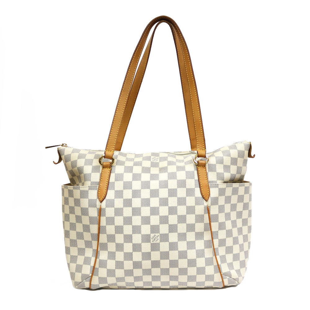 楽天市場 送料無料 中古 Louis Vuitton ルイ ヴィトン トートバッグ ショルダーバッグ ダミエ アズール トータリーmm ダミエアズールキャンバス N レディース メンズ おしゃれ かわいい ギフト プレゼント ｒ ｋ リサイクルキング