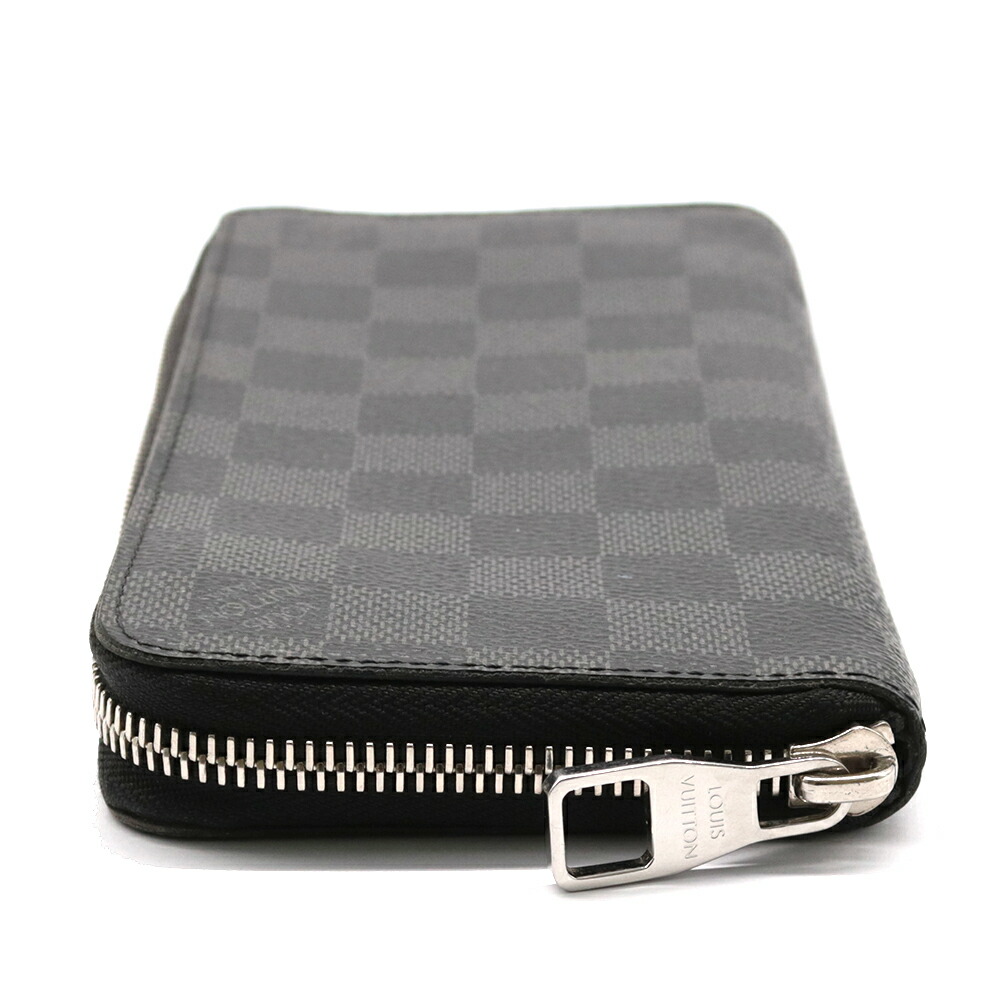 送料無料 中古 Louis Vuitton ルイ ヴィトン 長財布 ダミエ グラフィット ジッピーウォレット ヴェルティカル Pvc M ブラック レディース メンズ おしゃれ かわいい ギフト プレゼント Sh Mozago Com