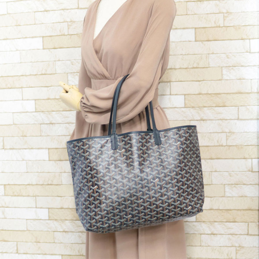 楽天市場 送料無料 中古 Goyard ゴヤール トートバッグ サンルイ サンルイpm レザー 黒 レディース メンズ おしゃれ かわいい ギフト プレゼント ｒ ｋ リサイクルキング