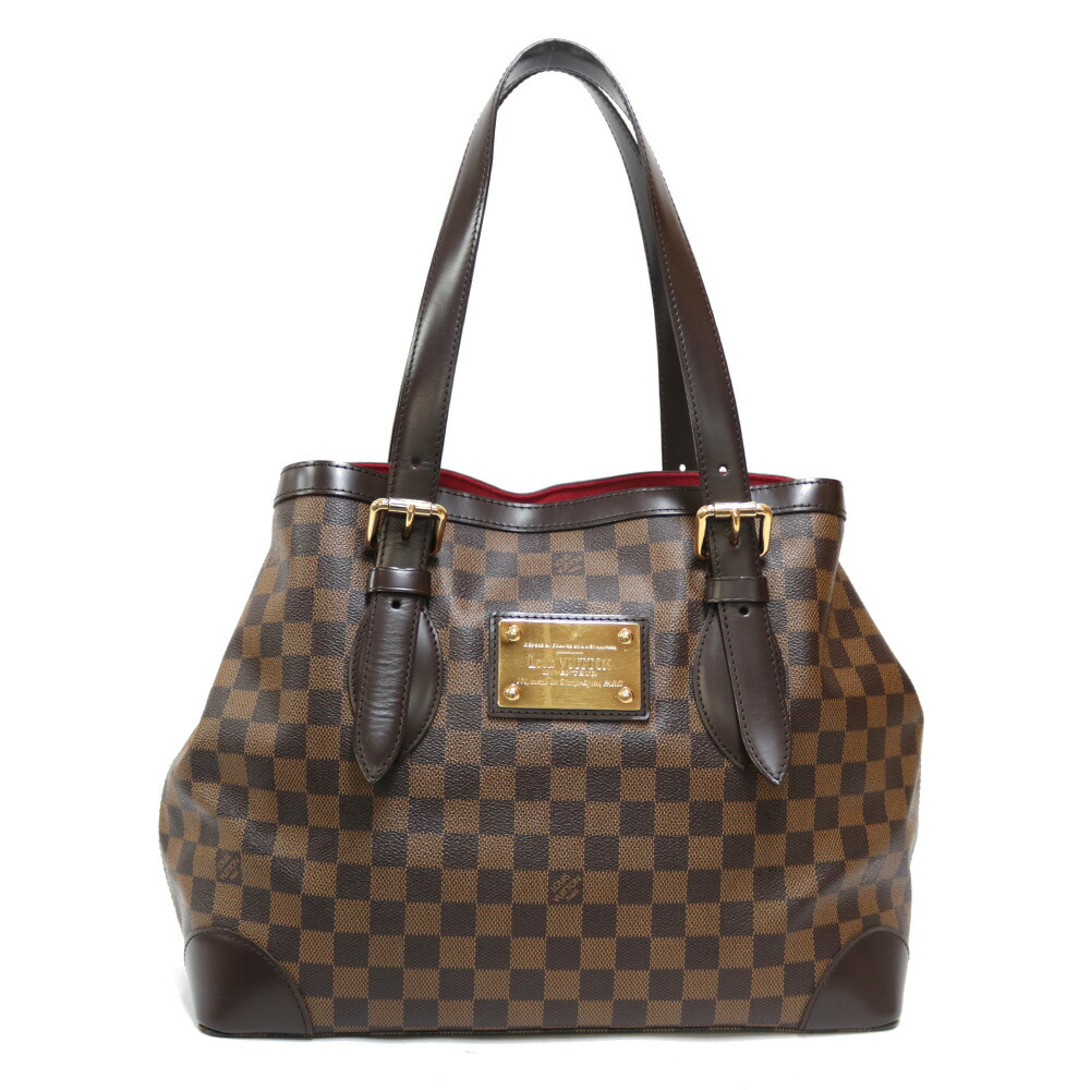 楽天市場 送料無料 中古 Louis Vuitton ルイ ヴィトン トートバッグ ダミエ ショルダーバッグ ハンドバッグ ダミエ ハムステッドmm N514 ブラウン レディース おしゃれ かわいい おすすめ ギフト プレゼント ダミエキャンバス ｒ ｋ リサイクルキング
