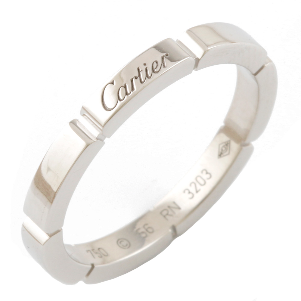 速くおよび自由な 送料無料 中古 Cartier カルティエ K18wg リング 指輪 56 16号 マイヨンパンテール ウェディングリング シルバー レディース おしゃれ かわいい おすすめ ギフト プレゼント 18金 K18ホワイトゴールド Bj Ref Kabianga Ac Ke