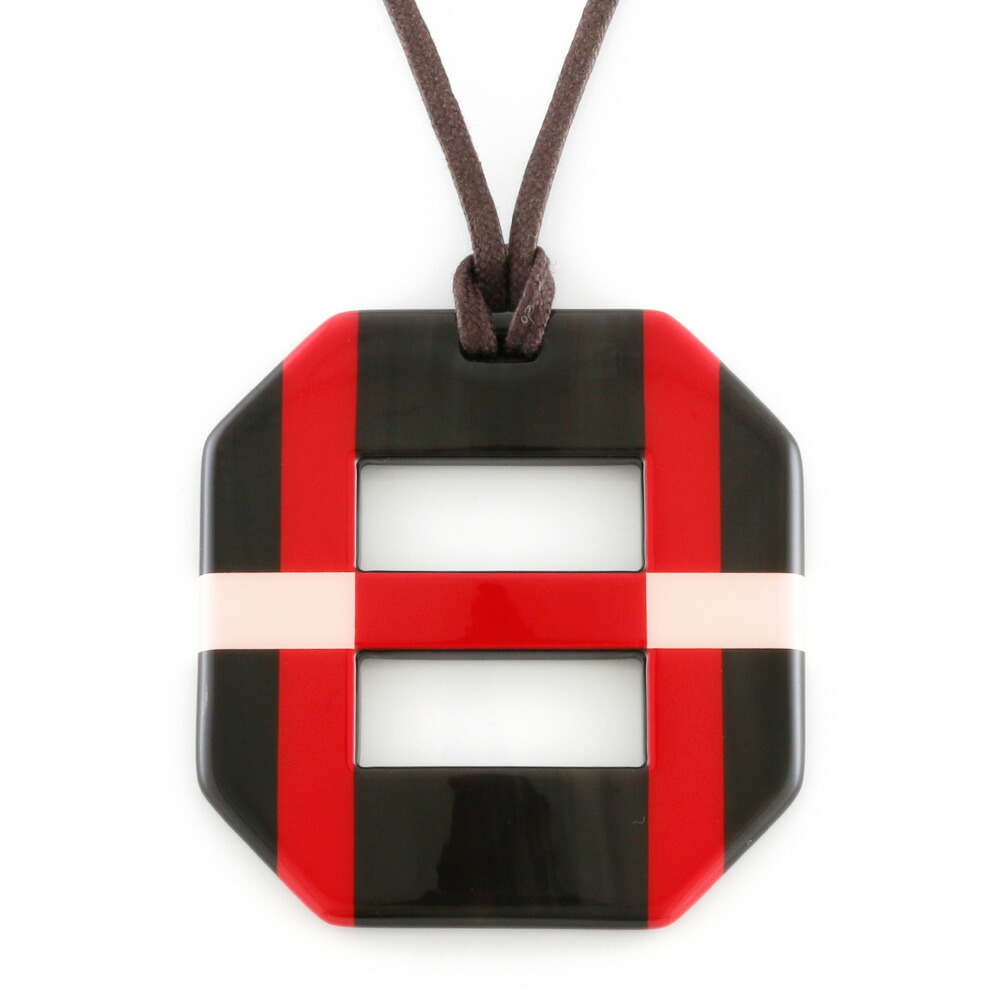 楽天市場 送料無料 中古 Hermes エルメス ネックレス プレート 水牛の角 ロング ブラウン レッド ピンク レディース おしゃれ かわいい おすすめ ギフト プレゼント バッファローホーン Bj P10 ｒ ｋ リサイクルキング