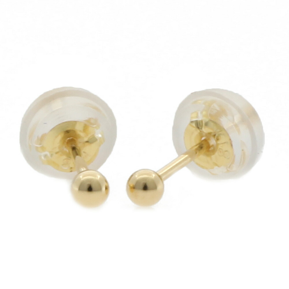 新品 K18 ピアス 丸玉 2mm ボール ゴールド ボールピアス ゴールドピアス18金 小さいピアス 小さめ 小さい ミニピアス シンプル シンプルピアス スタッドピアス ピアス 丸型 k18ピアス 小ぶり ゴールドアクセサリー おしゃれ かわいい ギフト プレゼント 18金 K18ゴールド
