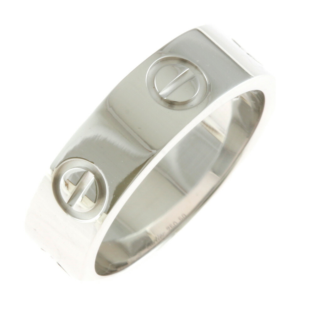 指輪 リング 正規取扱店 送料無料 中古 Cartier K18ホワイトゴールド Sh Bj Bim 18金 プレゼント ギフト おすすめ かわいい おしゃれ レディース シルバー 10号 50 ラブリング 指輪 リング K18wg カルティエ Shoxruxtj Com