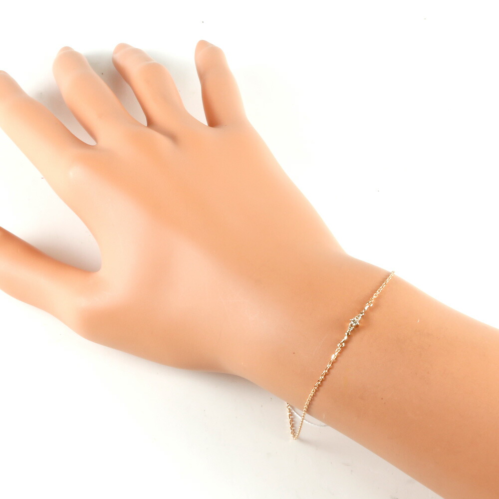 アガット ブレスレット 18k ダイアモンド