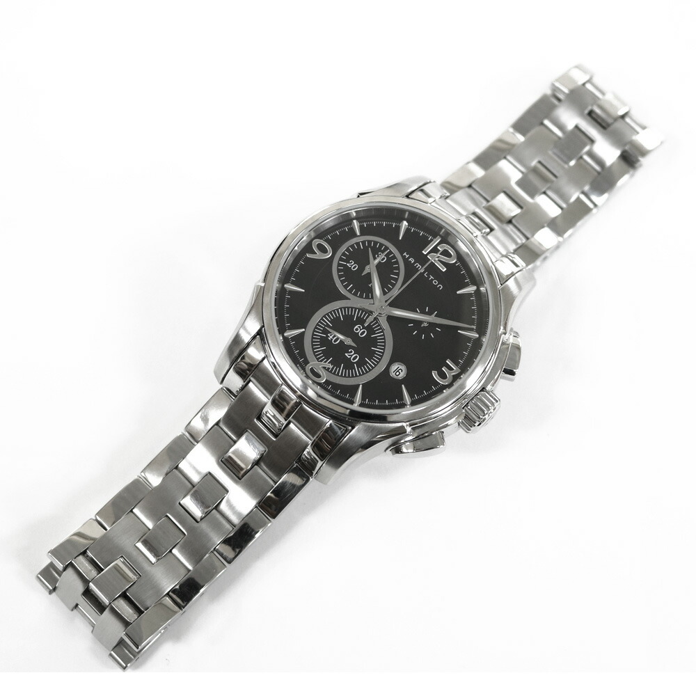 送料無料 中古 Hamilton ハミルトン Ss 腕時計 ジャズマスター H3261 シルバー ブラック メンズ おしゃれ かっこいい おすすめ ギフト プレゼント ステンレススチール Sh Bim Restorationgardner Org