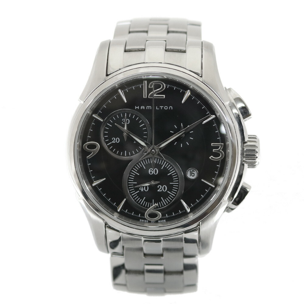 送料無料 中古 Hamilton ハミルトン Ss 腕時計 ジャズマスター H3261 シルバー ブラック メンズ おしゃれ かっこいい おすすめ ギフト プレゼント ステンレススチール Sh Bim Restorationgardner Org