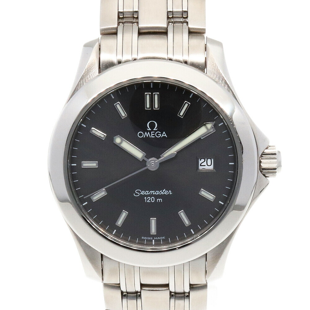 送料無料 中古 Omega オメガ Ss 腕時計 シーマスター 1 シルバー グレー メンズ おしゃれ かっこいい おすすめ ギフト プレゼント ステンレススチール Sh Bim Fmcholollan Org Mx