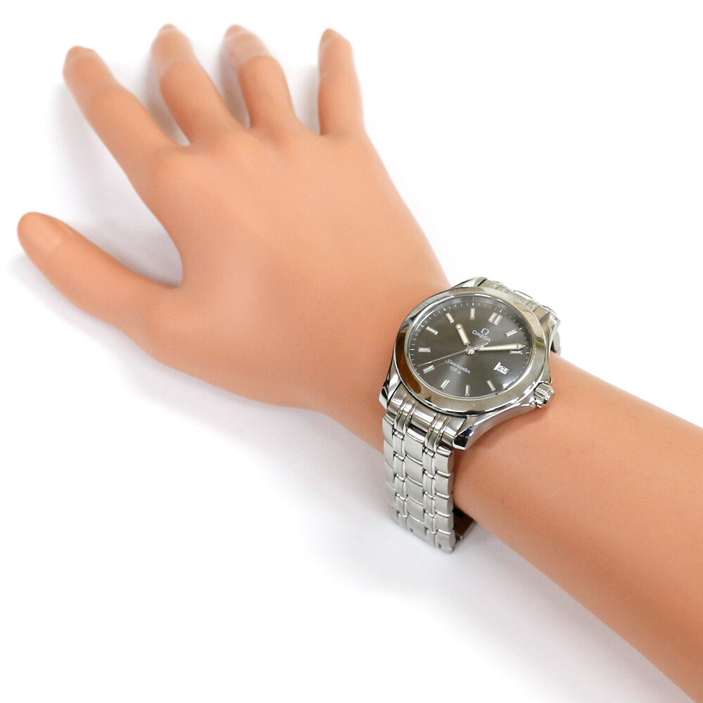 送料無料 中古 Omega オメガ Ss 腕時計 シーマスター 1 シルバー グレー メンズ おしゃれ かっこいい おすすめ ギフト プレゼント ステンレススチール Sh Bim Brandingidentitydesign Com