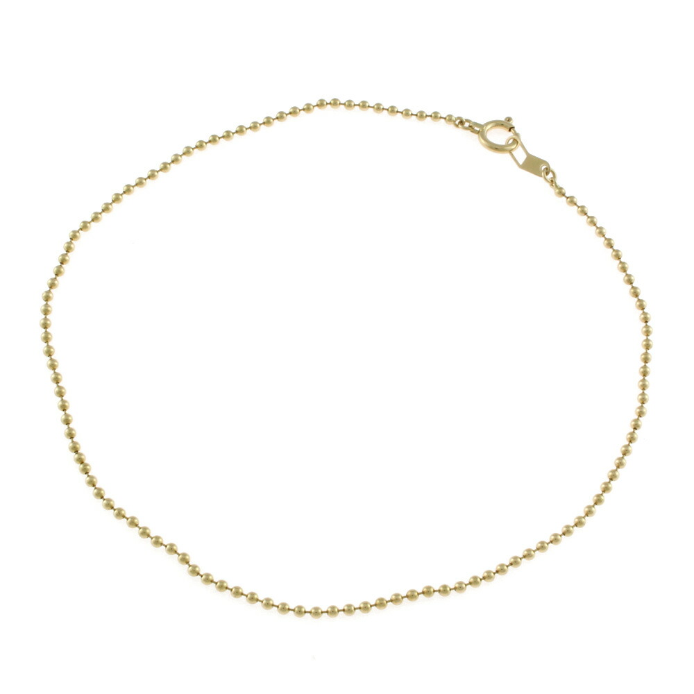 送料無料 中古 Star Jewelry スタージュエリー K18 アクセサリー アクセ アンクレット ボールチェーン ゴールド レディース おしゃれ かわいい おすすめ ギフト プレゼント 18金 K18ゴールド Bj Bim Andapt Com