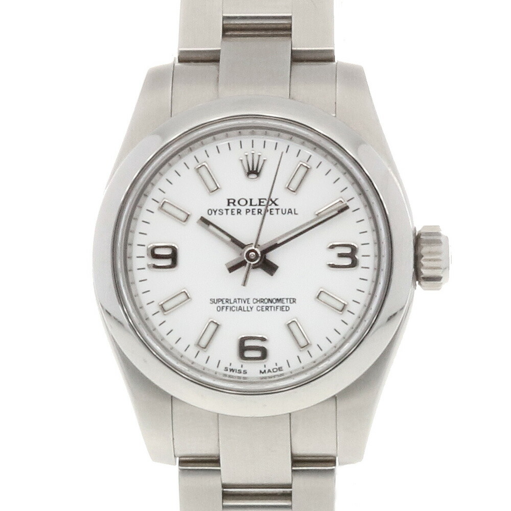 送料無料 中古 Rolex ロレックス Ss 腕時計 オイスターパーペチュアル ランダム 1760 シルバー ホワイト レディース おしゃれ かわいい おすすめ ギフト プレゼント ステンレススチール Sh Bim Mozago Com