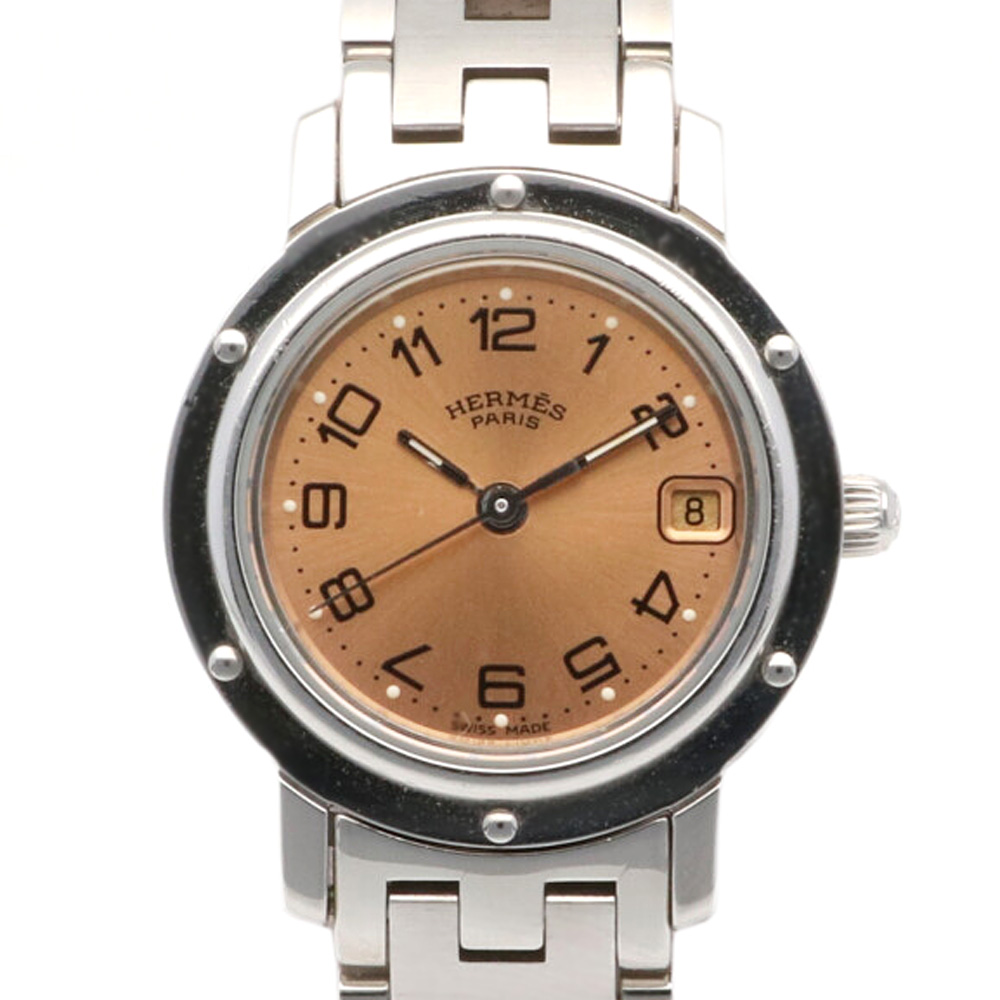 SALE／78%OFF】 エルメス HERMES クリッパー 腕時計 SS CL4.210