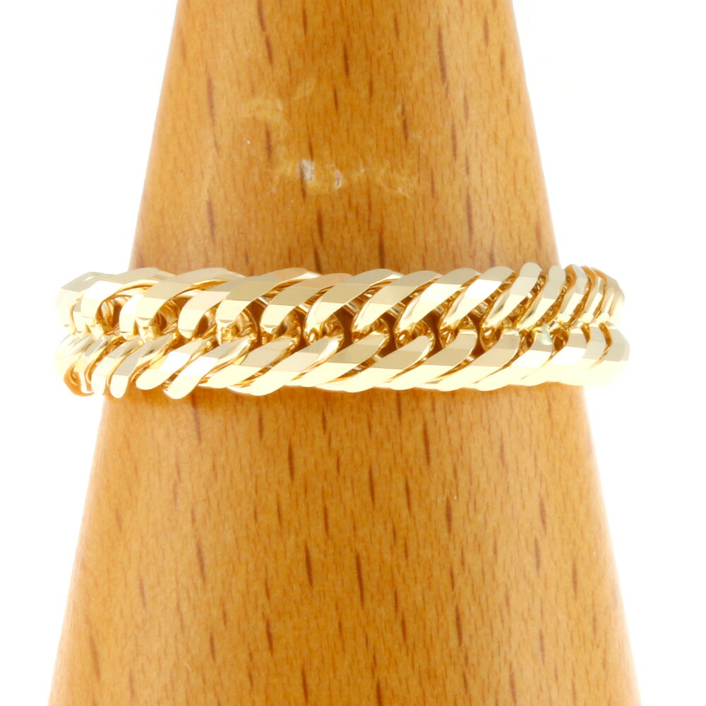 楽天市場】喜平リング K18 ミラーカットリング (M) 12号 キヘイ